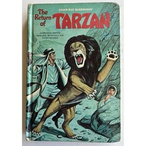 Edgar Rice Burroughs THE RETURN OF TARZAN 1967 Whitman 1967  (H7)